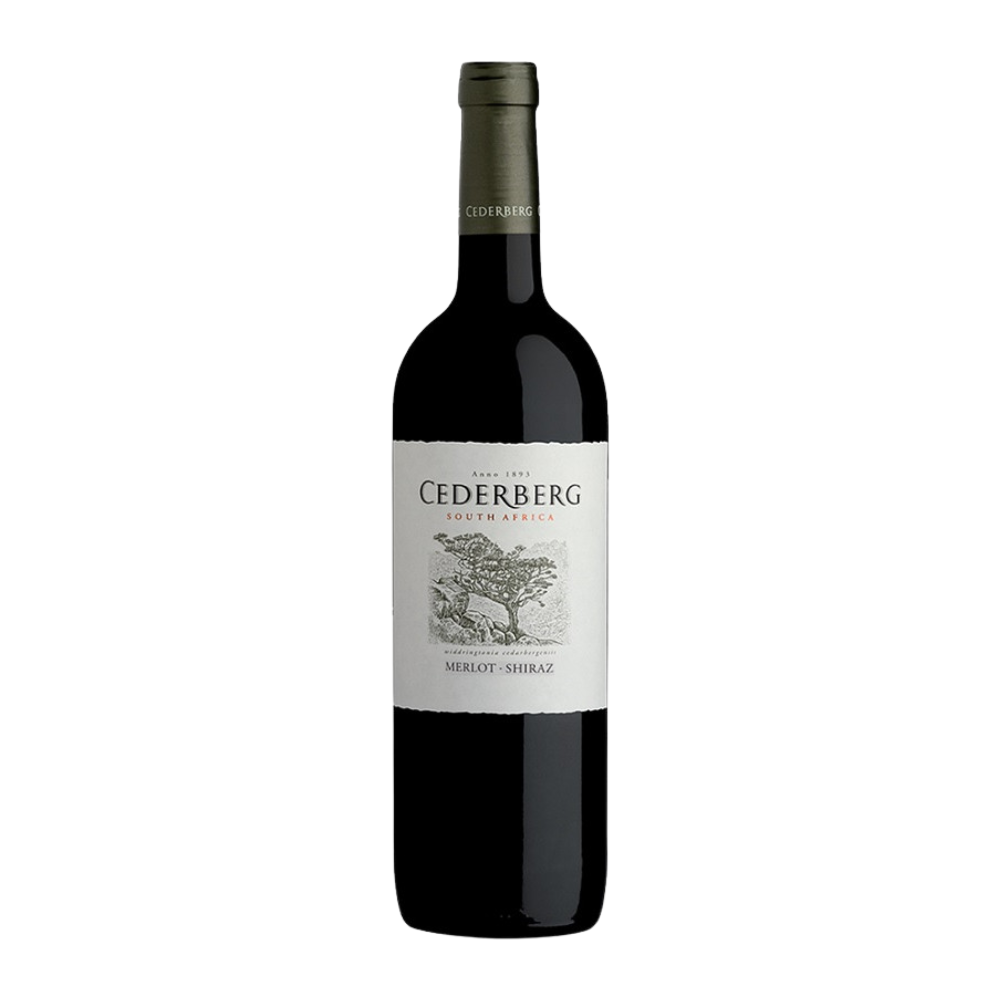 Wino Cederberg Merlot Shiraz 14% czerwone wytrawne 750 ml