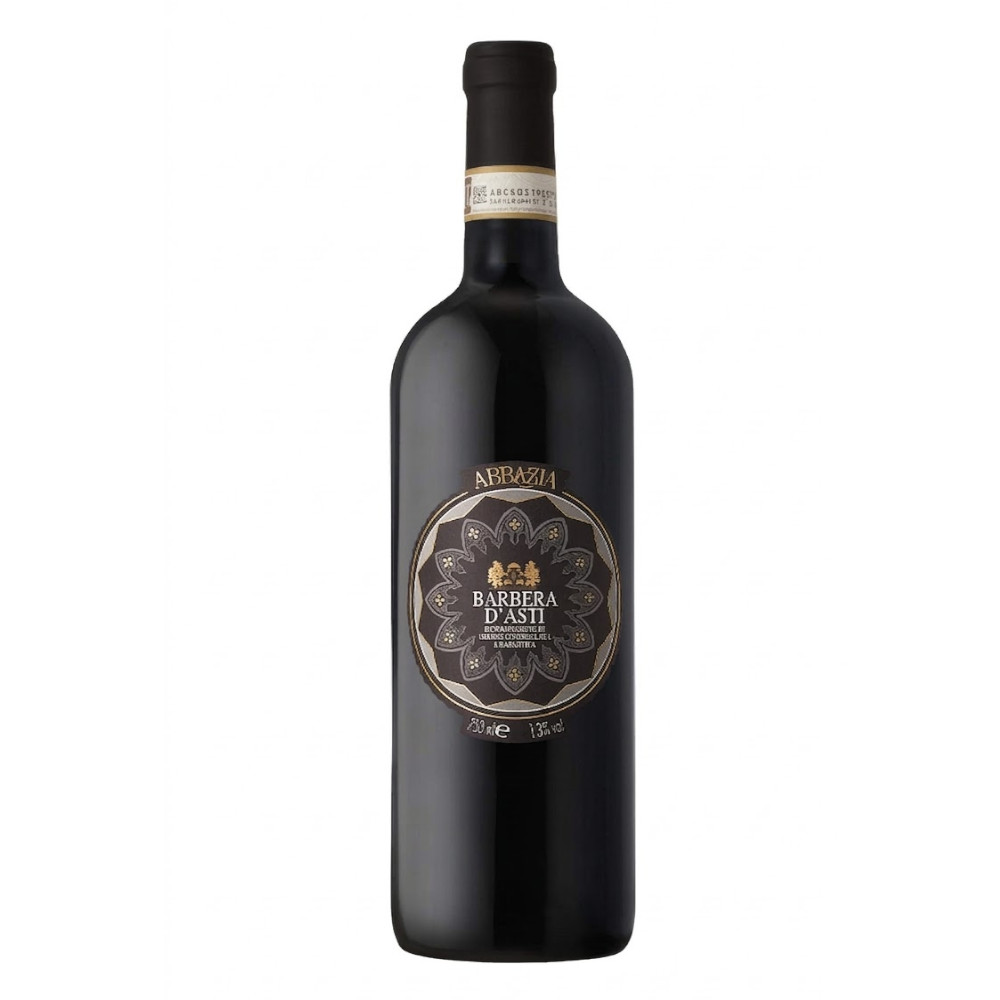 Wino Abbazia Barbera d'Asti 13% czerwone wytrawne 750 ml
