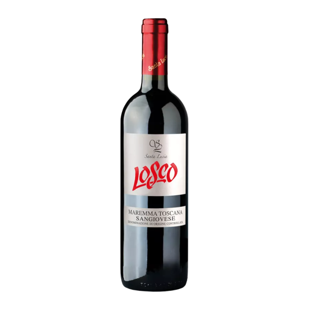 Wino Santa Lucia Losco Sangiovese DOC 13,5% czerwone półwytrawne 750 ml