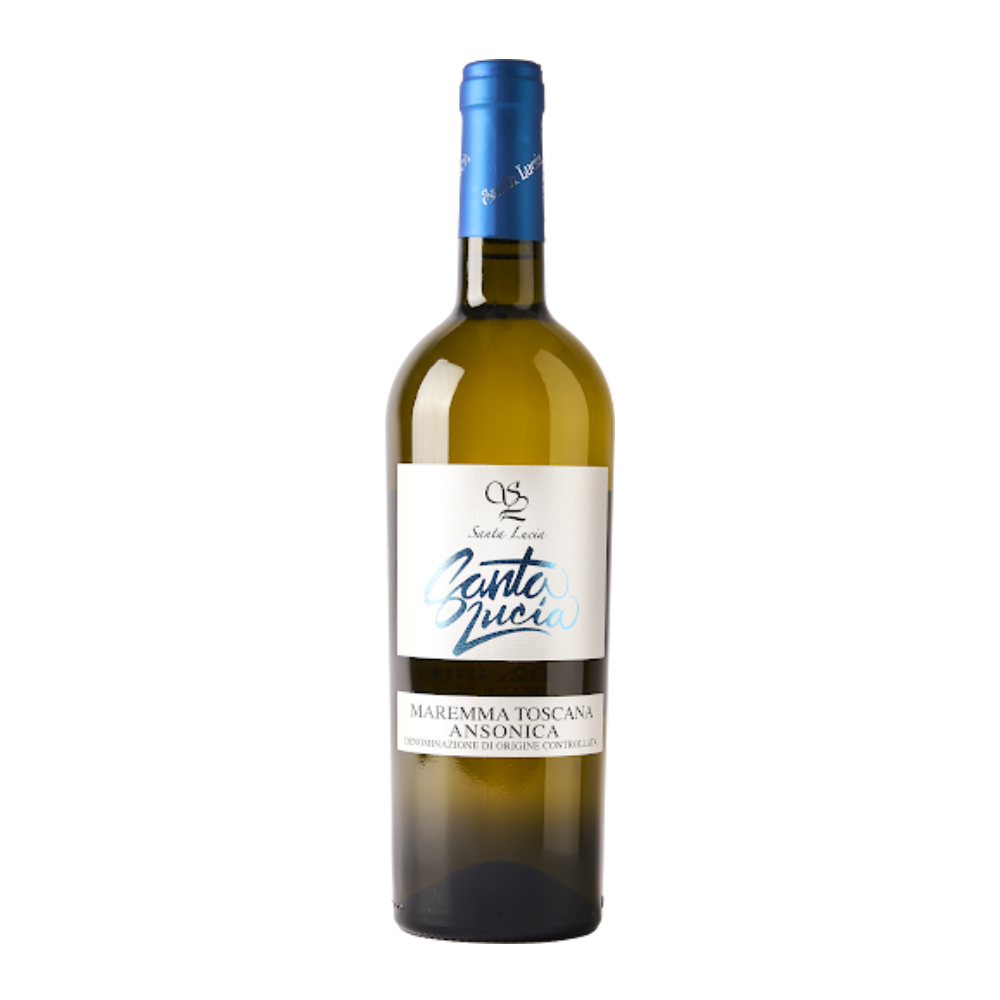 Wino Santa Lucia Ansonica 13,5% białe wytrawne 750 ml