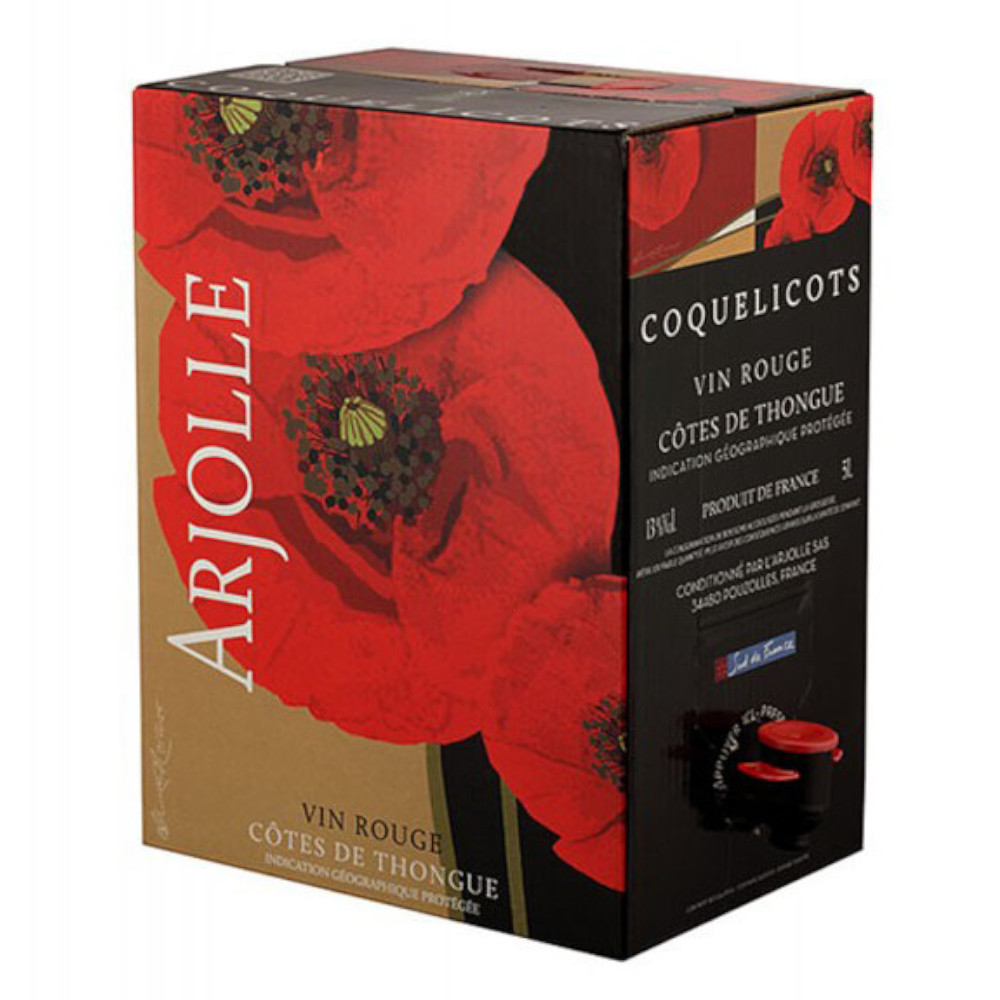 Wino L' Arjolle Rouge 13% czerwone wytrawne 5000 ml BIB