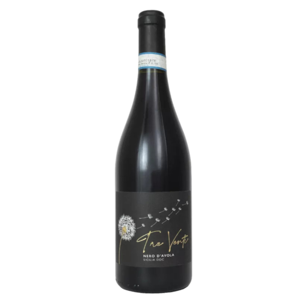 Wino Tre Venti Nero d'Avola 12,5% czerwone wytrawne 750 ml