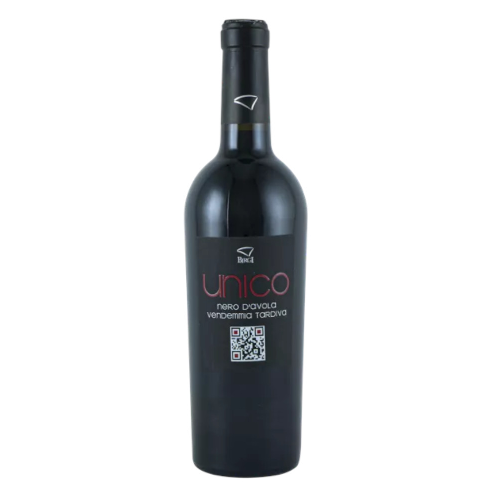 Wino Unico Nero d'Avola 14% czerwone słodkie 750 ml