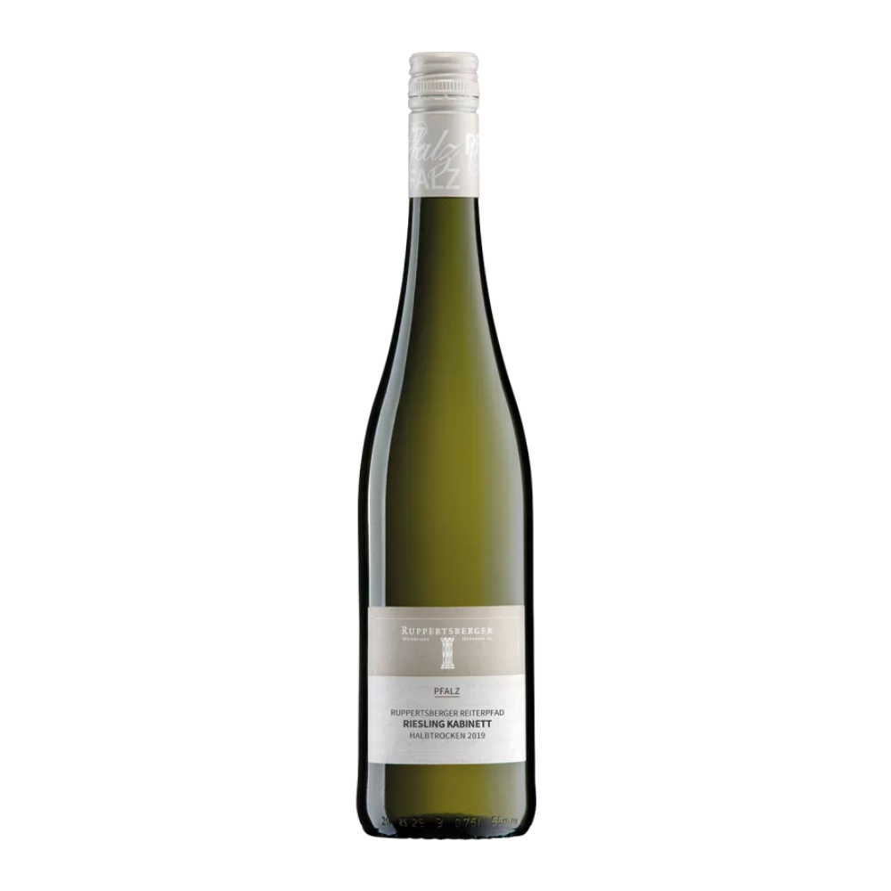 Wino Ruppertsberger Riesling Kabinet Halbtrocken 10,5% białe półwytrawne 750 ml