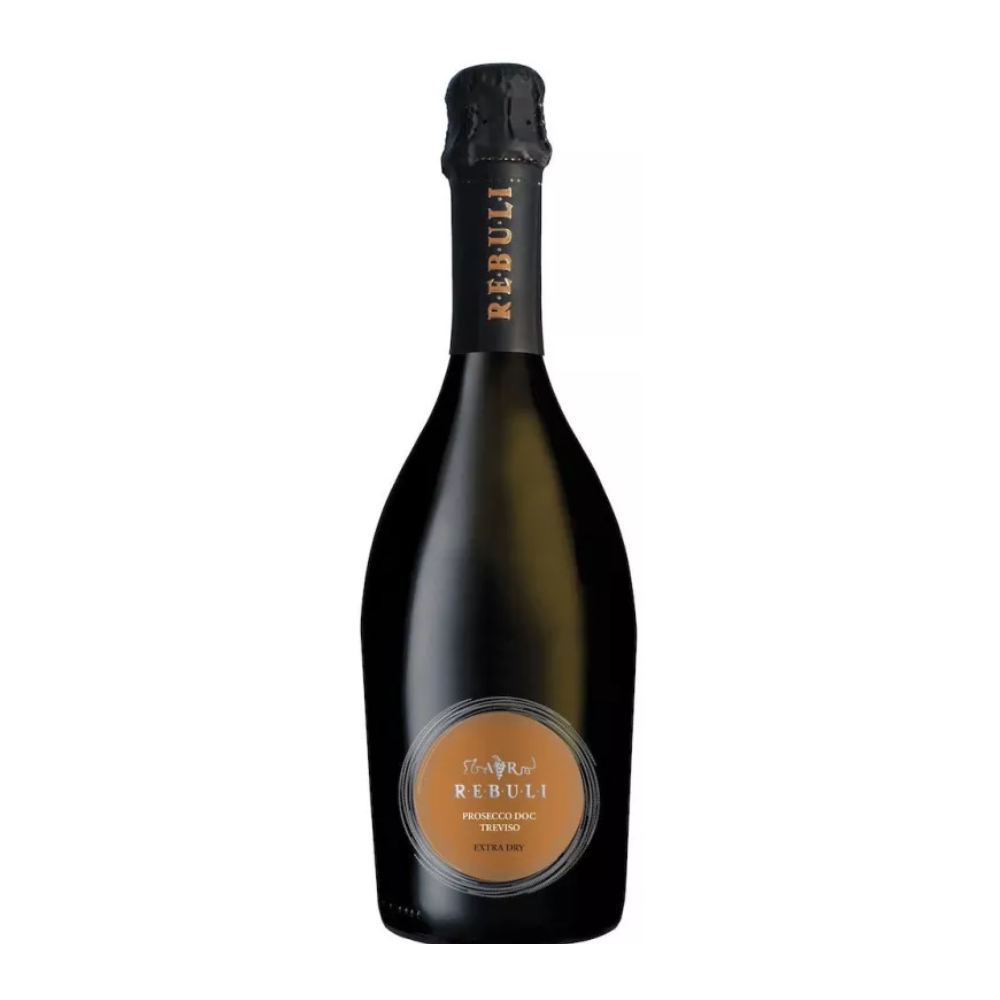Wino musujące Rebuli Prosecco Treviso Extra Dry 11,5% białe półwytrawne 750 ml