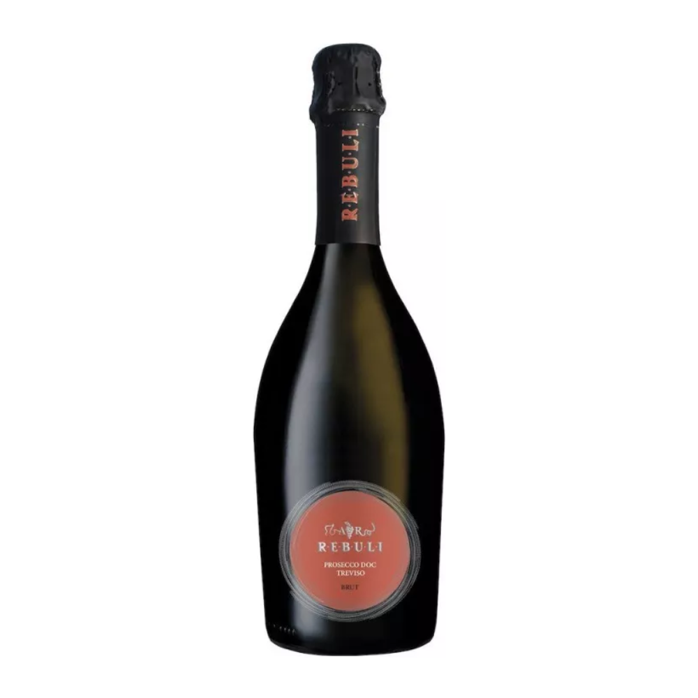 Wino musujące Rebuli Prosecco Treviso Brut 11,5% białe wytrawne 750 ml