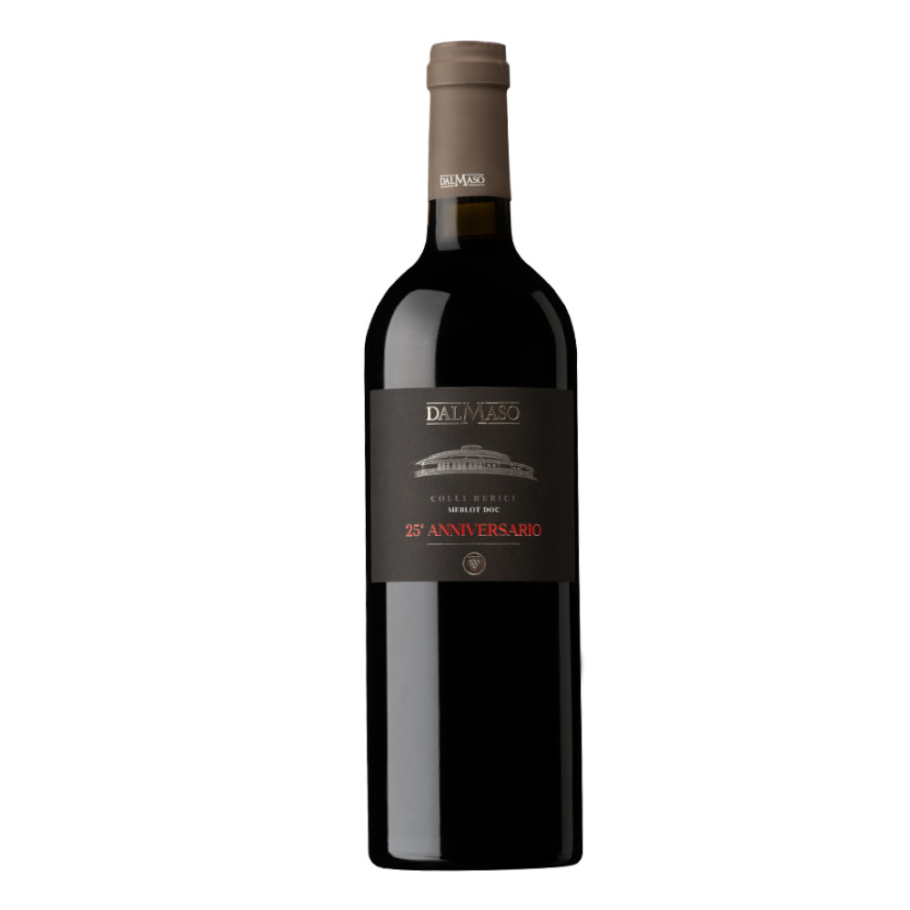 Wino Dalmaso Merlot Colli Berici 25°Anniversario 15% czerwone wytrawne 750 ml