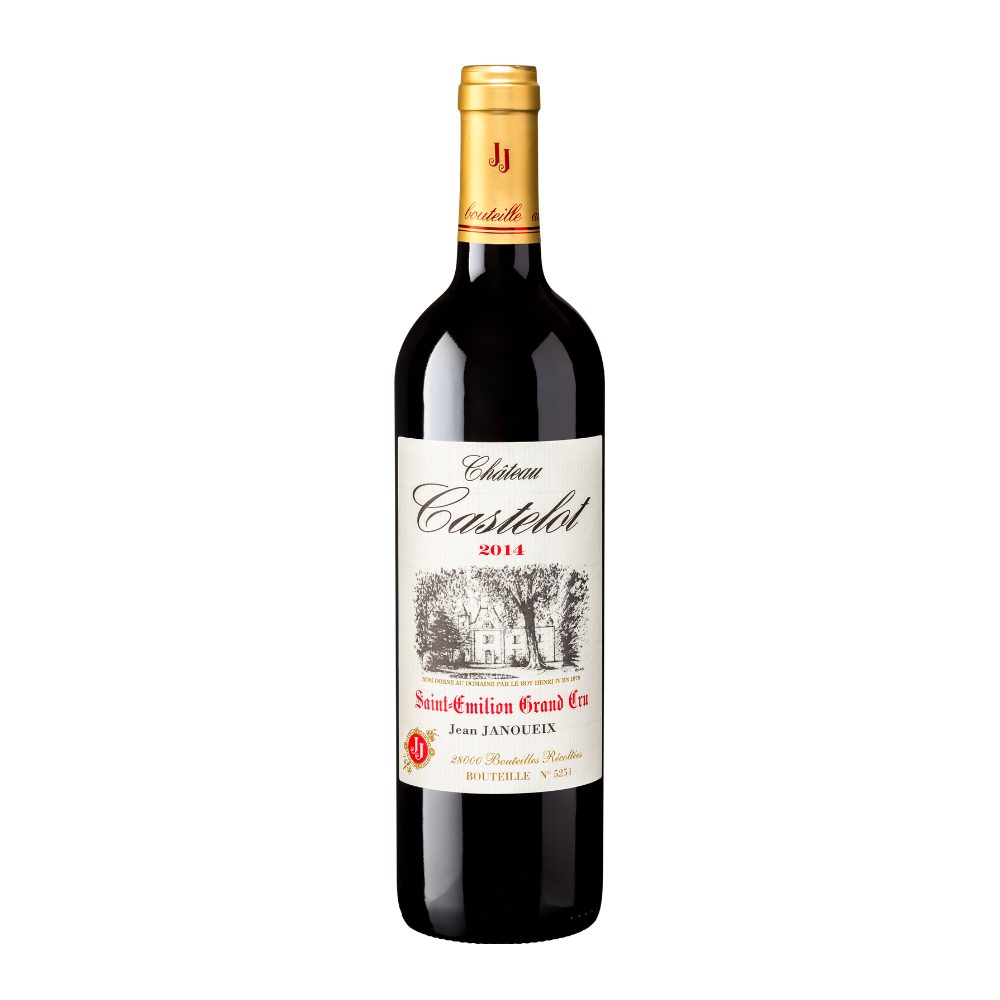 Wino Chateau Le Castelot Saint Emilion Grand Cru 14,5% czerwone wytrawne 750 ml