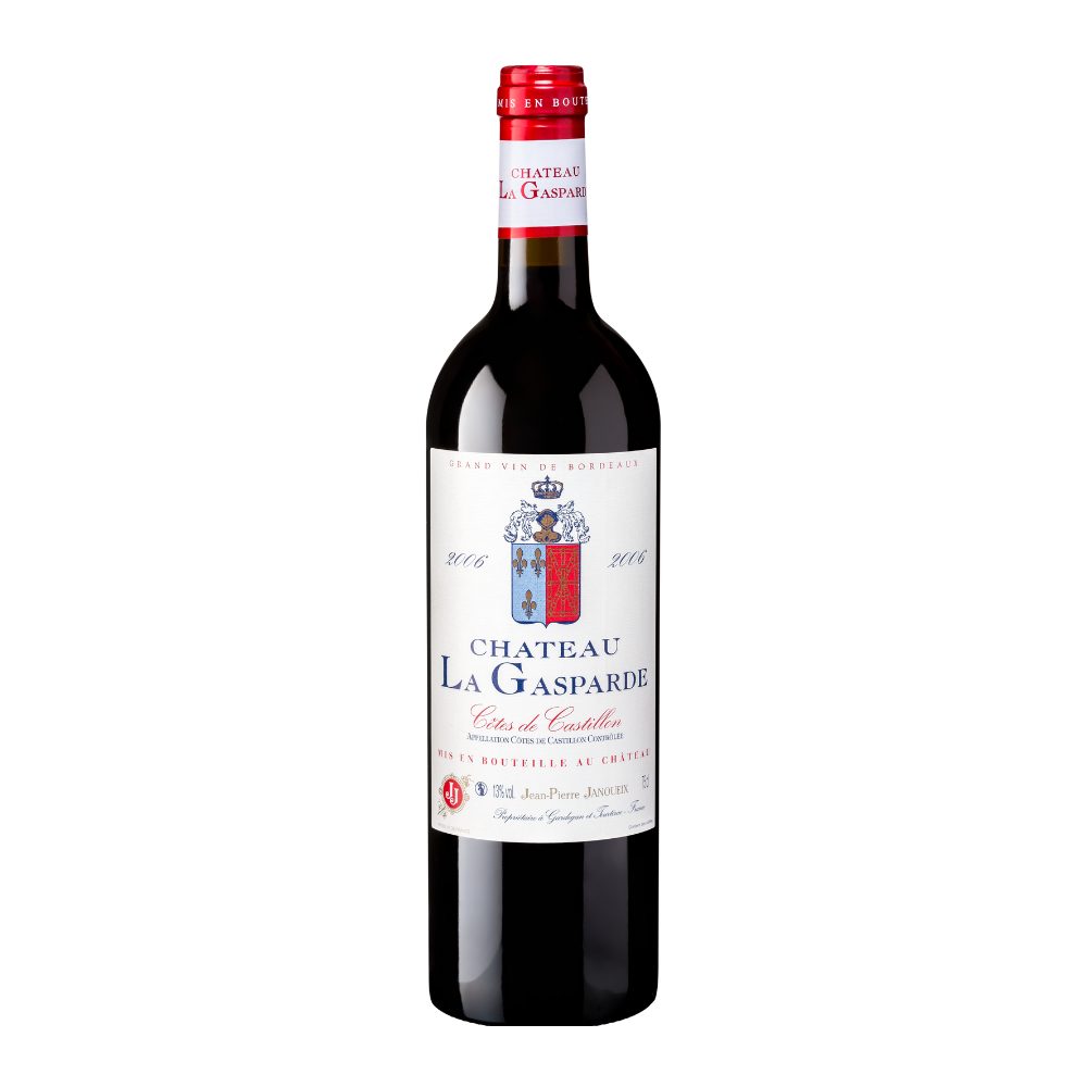 Wino Chateau la Gasparde Castillon Cotes de Bordeaux 14,5% czerwone wytrawne 750 ml