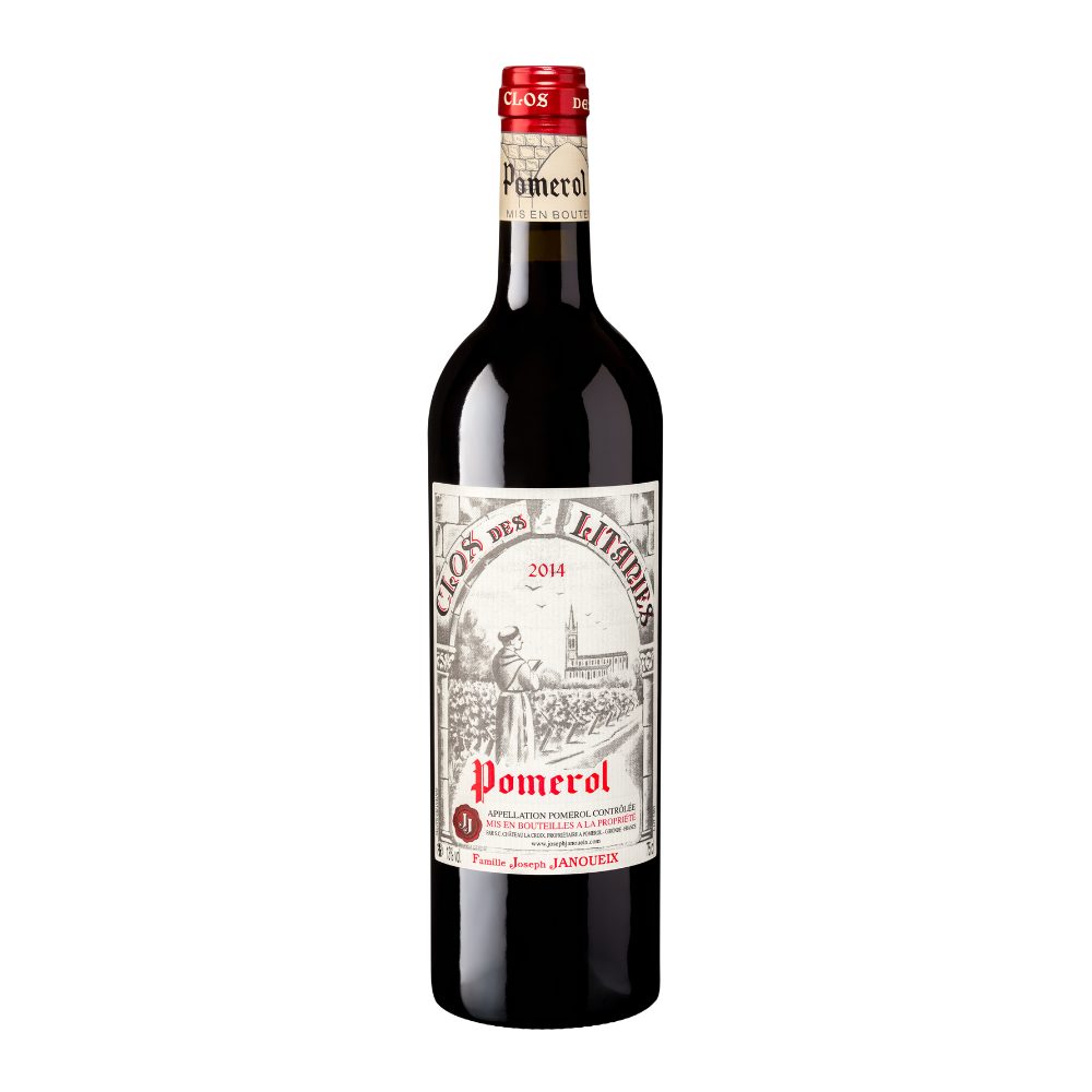 Wino Clos des Litanies Pomerol 13,5% czerwone wytrawne 750 ml
