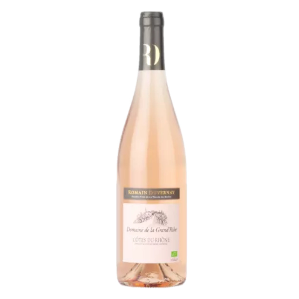 Wino Romain Duvernay Domaine de la Grand Ribe Cotes du Rhone Rose 13,5% różowe wytrawne 750 ml