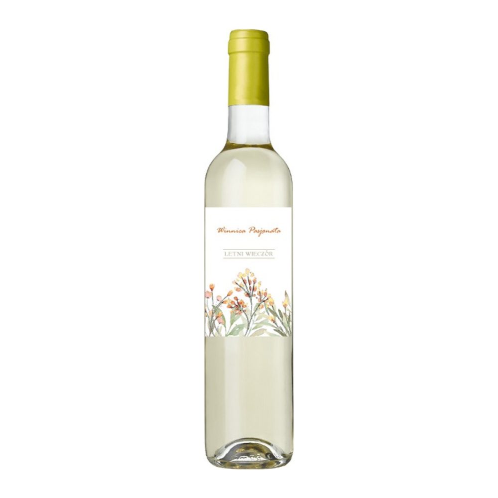 Wino Winnica Pasjonata Letni wieczór 12,5% białe słodkie 500 ml