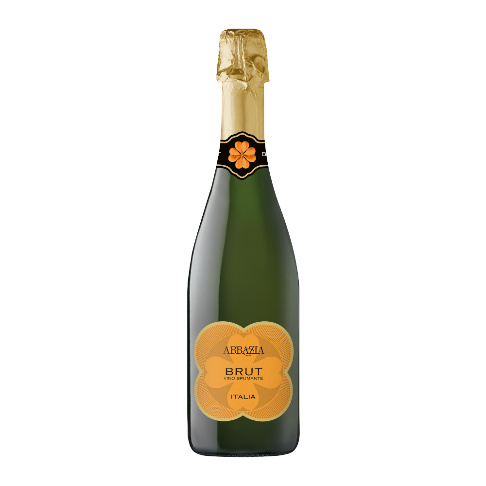 Wino Musujące Abbazia Spumante Brut 11% białe wytrawne 750 ml