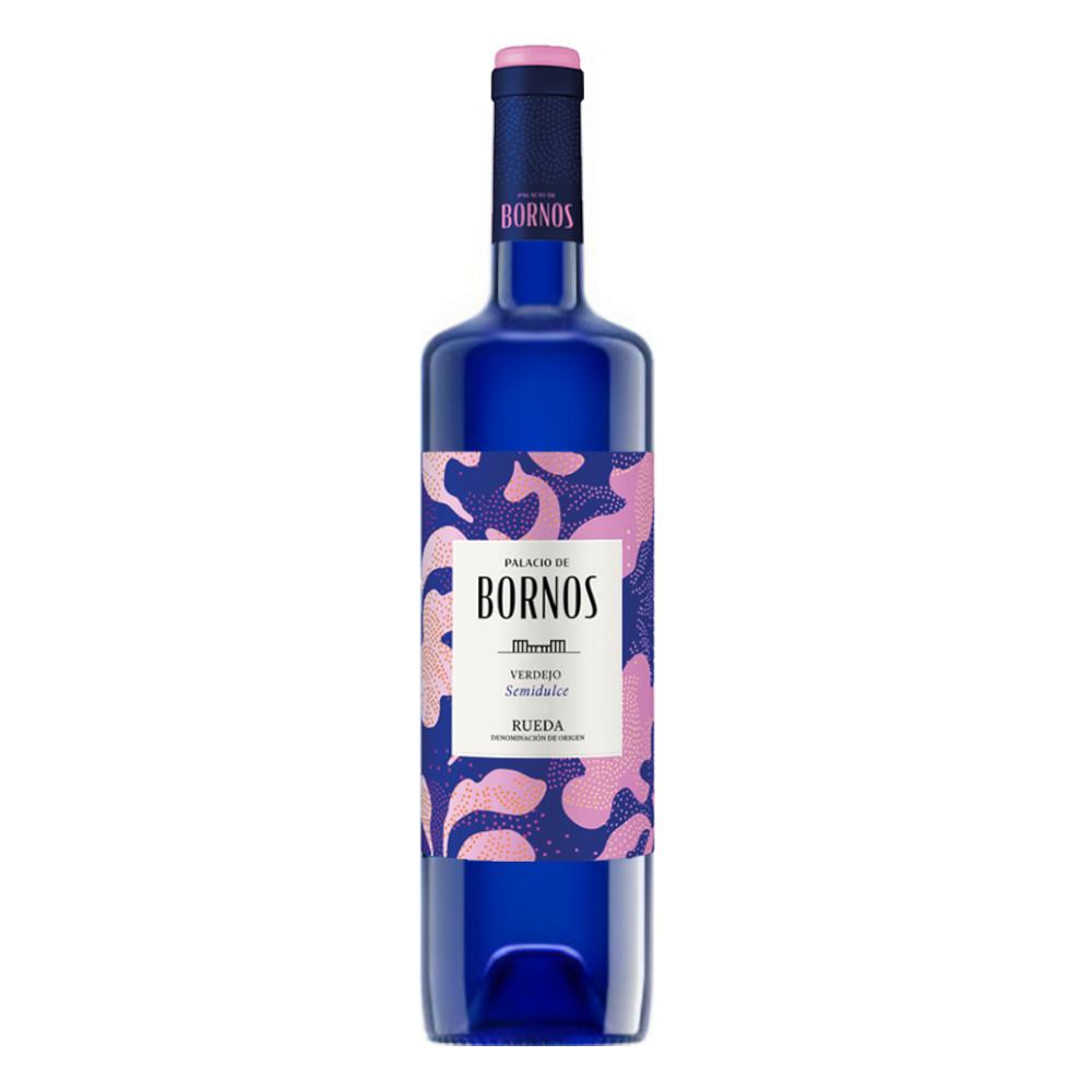 Wino Palacio de Bornos Semi Dulce 12%  białe półsłodkie 750 ml