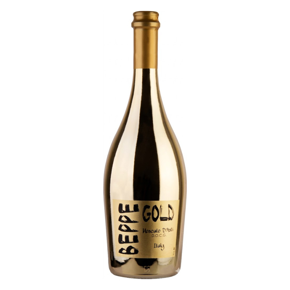 Wino Musujące Beppe Gold Moscato D'Asti 5,5% białe słodkie 750 ml