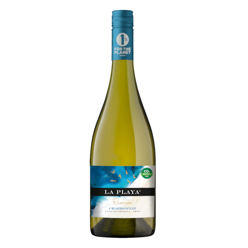 Wino La Playa Chardonnay 13,5% białe wytrawne 750 ml
