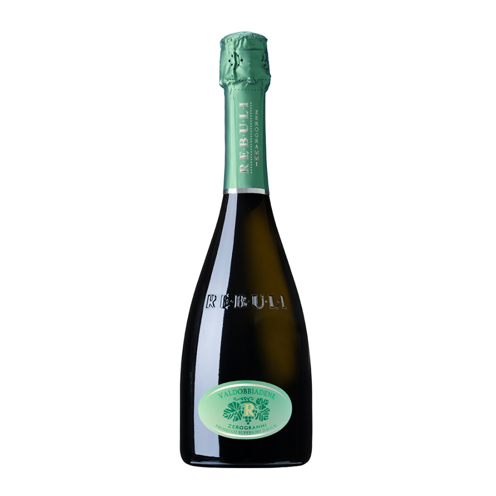 Wino musujące Rebuli Valdobbiadene Extra Brut Zerogrammi Jeroboan 11% białe wytrawne 3000 ml